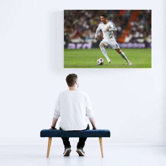 Cristiano Ronaldo # 15 - Canvas Mérida Fine Print Art