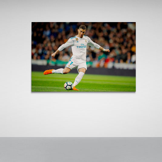 Cristiano Ronaldo #18 - Canvas Mérida Fine Print Art
