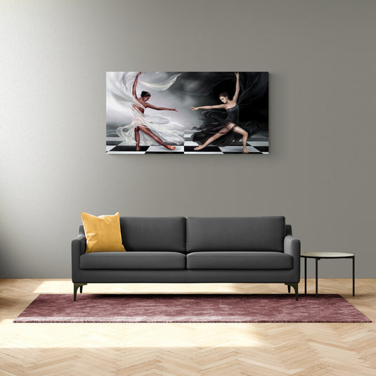 Dance Duel - Canvas Mérida Fine Print Art
