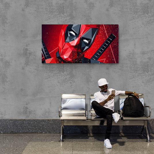 Deadpool - Canvas Mérida Fine Print Art