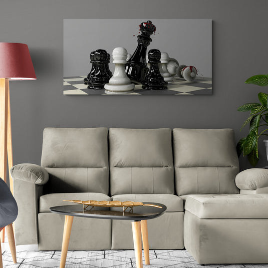 Death of a King - Canvas Mérida Fine Print Art