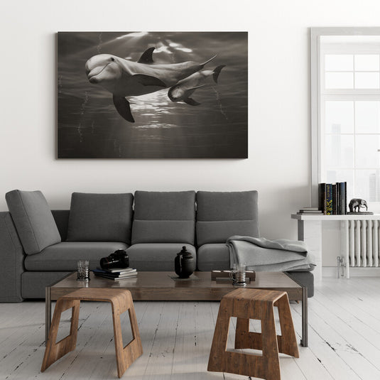 Delfines - Canvas Mérida Fine Print Art