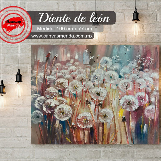 Diente de Leon - Canvas Mérida Fine Print Art