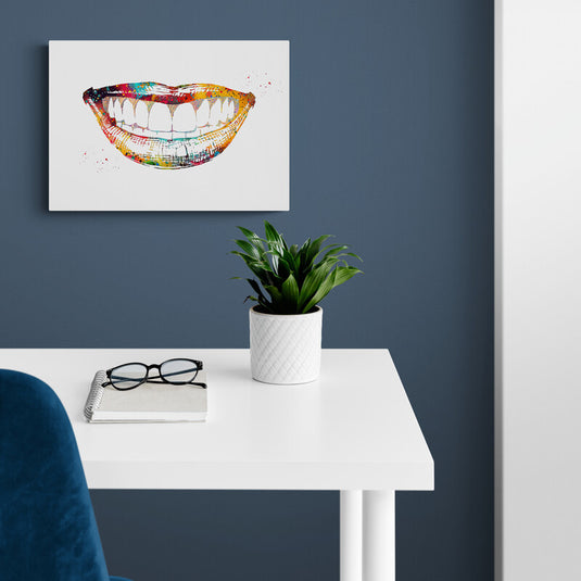 Dientes #5 - Canvas Mérida Fine Print Art