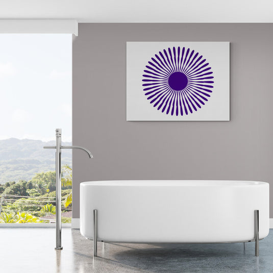 Digital Flower - Canvas Mérida Fine Print Art