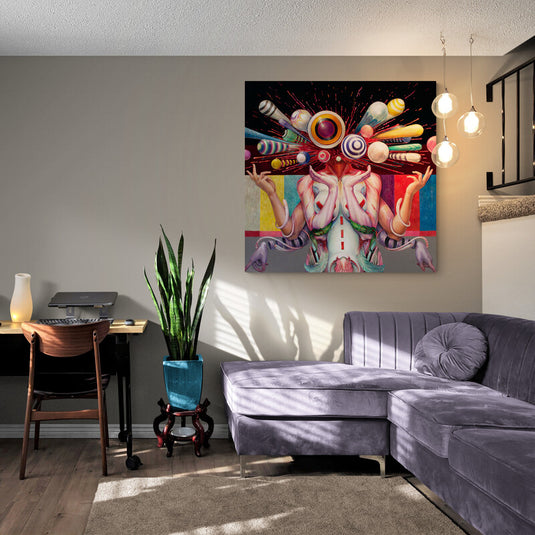 Disconnection - Canvas Mérida Fine Print Art