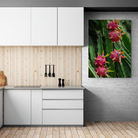 Entorno natural de la pitaya con exquisitas pitayas - Belleza tropical y colores vibrantes