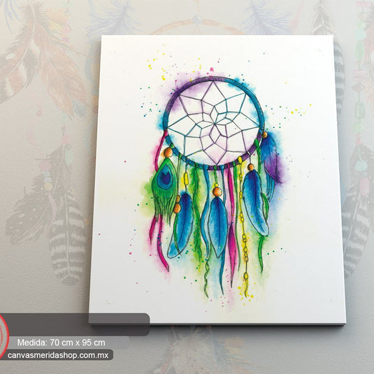 Dreamcatcher (Atrapa Sueños) #15 - Canvas Mérida Fine Print Art