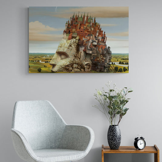 Each Head is a World - Canvas Mérida Fine Print Art