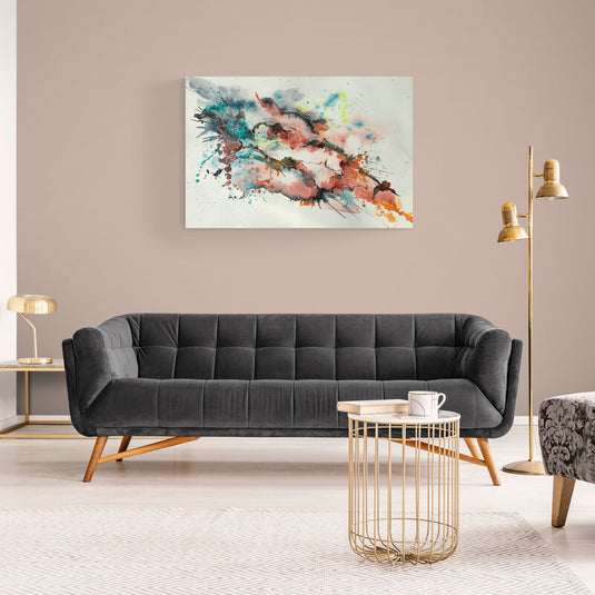 Earth Explosion - Canvas Mérida Fine Print Art