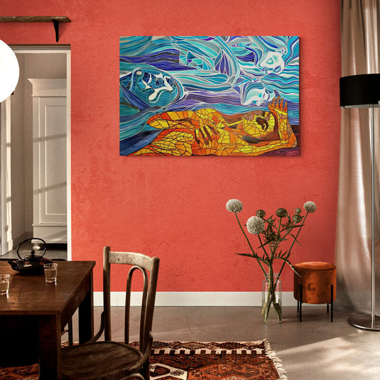 Echoes of Woman - Canvas Mérida Fine Print Art