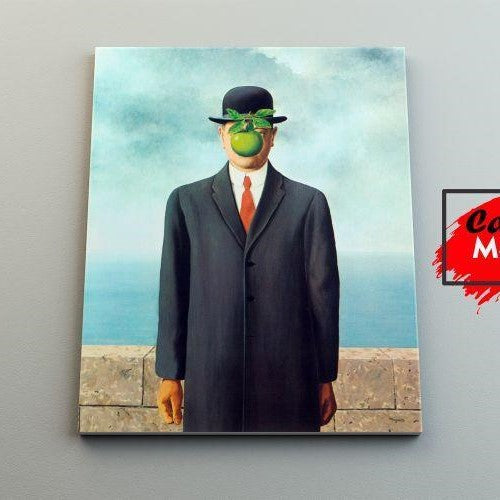 El hijo del hombre Magritte surrealismo manzana