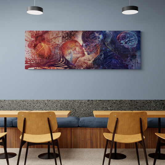 Electric Love - Canvas Mérida Fine Print Art