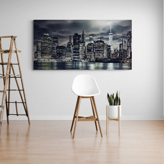 Empire State B&W - Canvas Mérida Fine Print Art