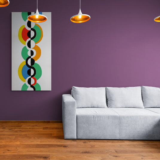 Delaunay Endless Rhythm orfismo círculos colores