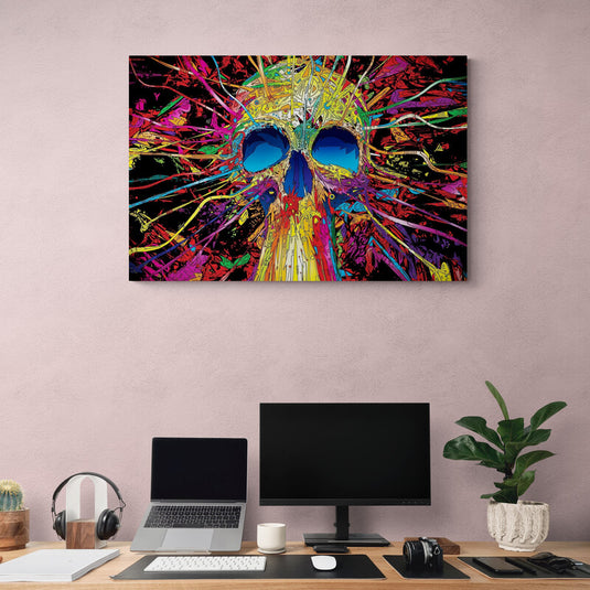 Extracted Skull - Canvas Mérida Fine Print Art