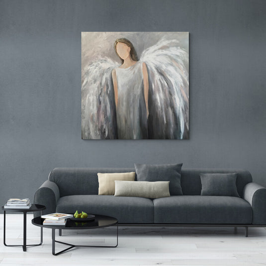 Faceless Angel - Canvas Mérida Fine Print Art
