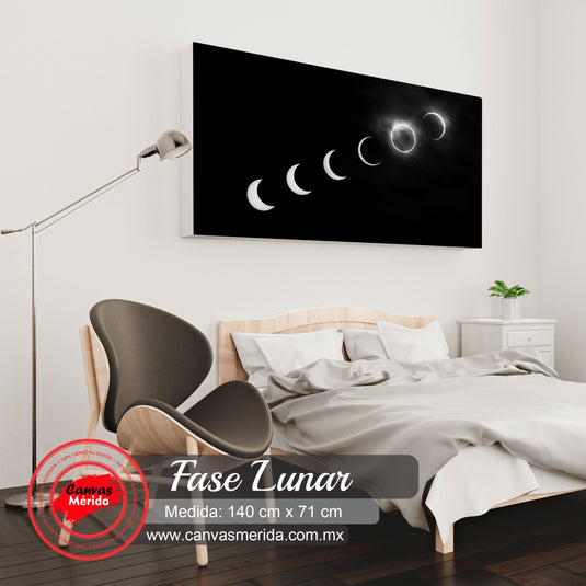 Fase Lunar #1 - Canvas Mérida Fine Print Art