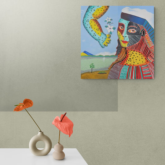 Female Context - Canvas Mérida Fine Print Art