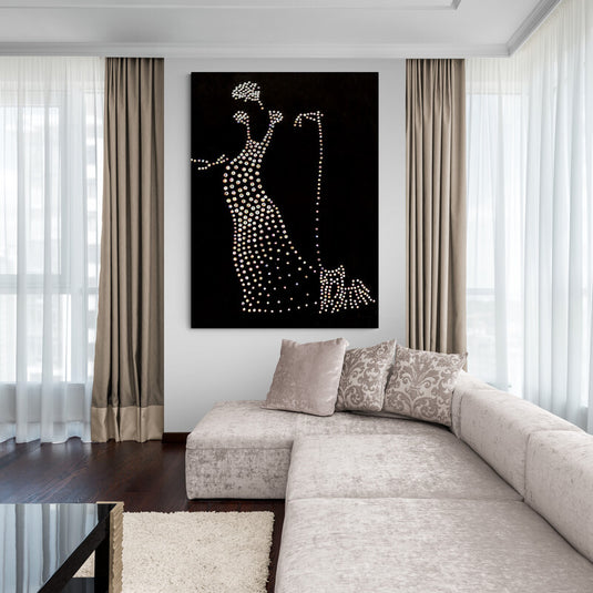 Feminine Elegance - Canvas Mérida Fine Print Art