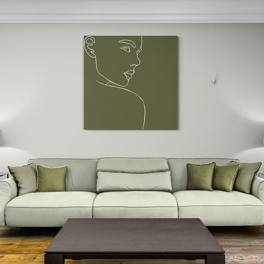 Feminine Lines #3 - Canvas Mérida Fine Print Art