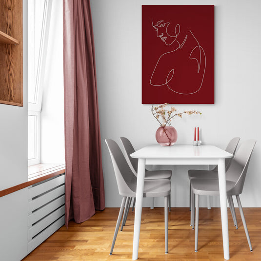 Feminine Lines - Canvas Mérida Fine Print Art