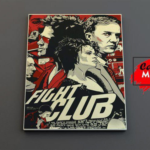 Fight Club - Canvas Mérida Fine Print Art