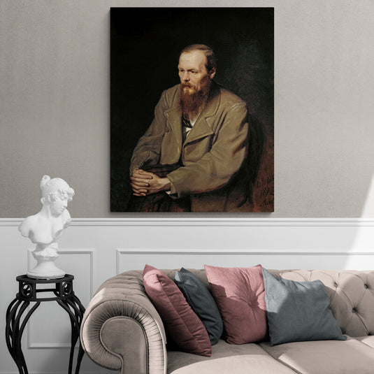 Dostoyevski Perov retrato escritor ruso