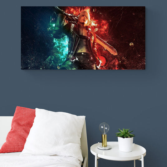 Fire Sword - Canvas Mérida Fine Print Art