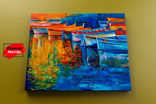 Fishing Boat Number 3 - Canvas Mérida Fine Print Art