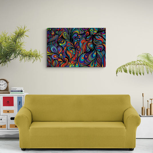 Flight Multicolor - Canvas Mérida Fine Print Art