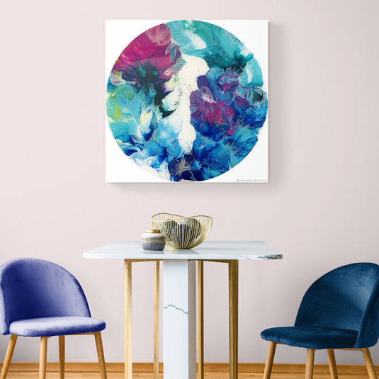 Jardín Subacuático: Danza de Colores en Movimiento