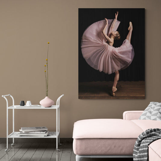 Flower of Ballet - Canvas Mérida Fine Print Art