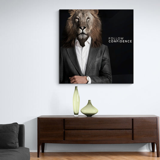 Follow Confidence - Canvas Mérida Fine Print Art