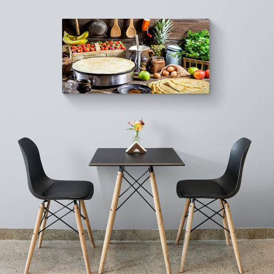 Food in Process - Canvas Mérida Fine Print Art