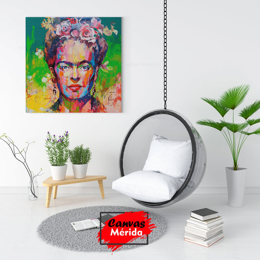 Frida Kahlo Contemporanea - Canvas Mérida Fine Print Art