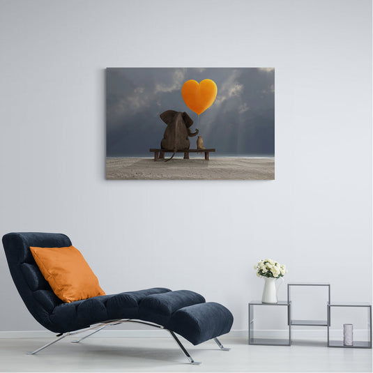 Friendship - Canvas Mérida Fine Print Art