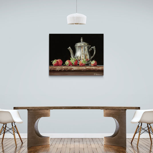 Fruits Tea - Canvas Mérida Fine Print Art