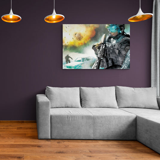 Ghost Soldier - Canvas Mérida Fine Print Art