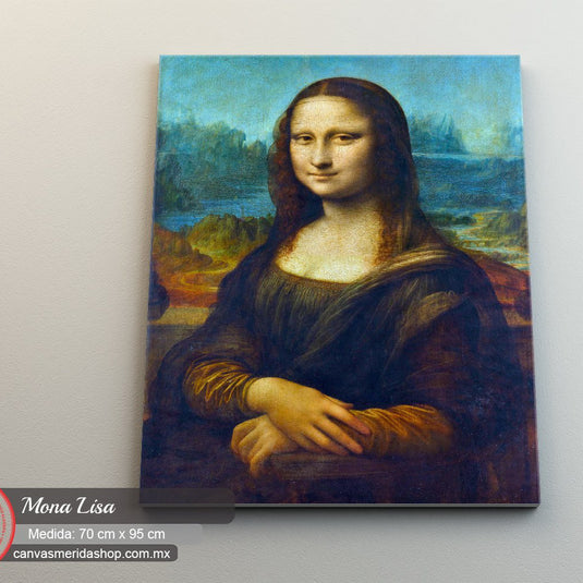 Gioconda (Monalisa) - Canvas Mérida Fine Print Art