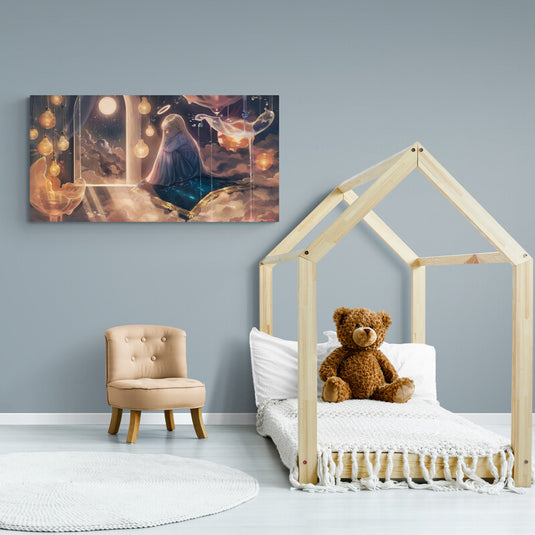 Girl of Light - Canvas Mérida Fine Print Art