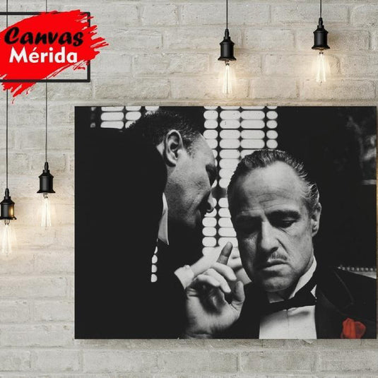 Godfather Red Rose - Canvas Mérida Fine Print Art