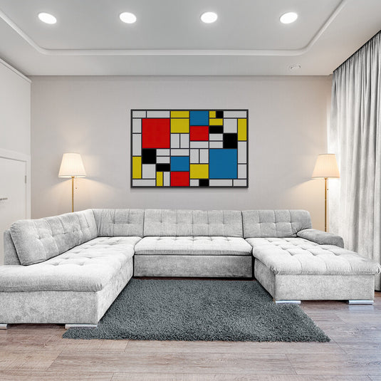 Gorgerous_Piet Mondrian - Canvas Mérida Fine Print Art