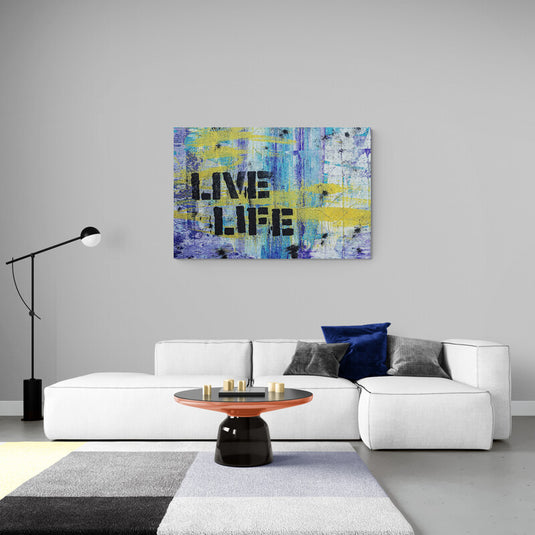 Graffiti LiveLife - Canvas Mérida Fine Print Art
