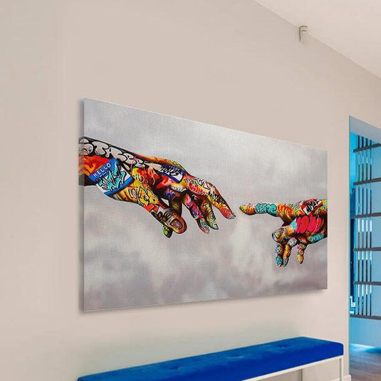 Graffiti Pop Art - Canvas Mérida Fine Print Art