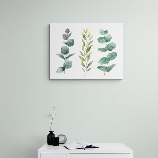 Green Twigs - Canvas Mérida Fine Print Art