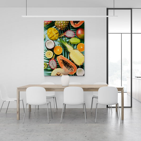 Half Fruits - Canvas Mérida Fine Print Art