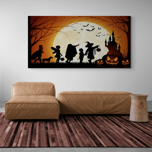 Halloween Night - Canvas Mérida Fine Print Art