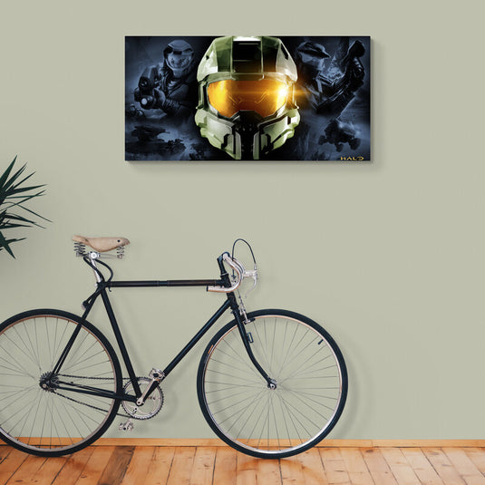 Halo The Master Chief - Canvas Mérida Fine Print Art