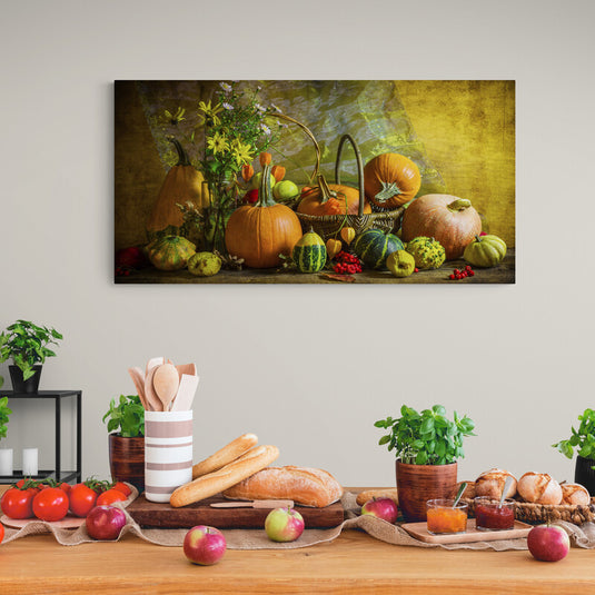 Calabaza (Apaisado) - Canvas Mérida Fine Print Art